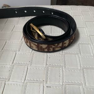 Authentic Christian Dior Belt